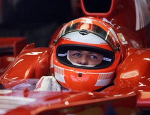 Michael Schumacher nuovamente in pista.