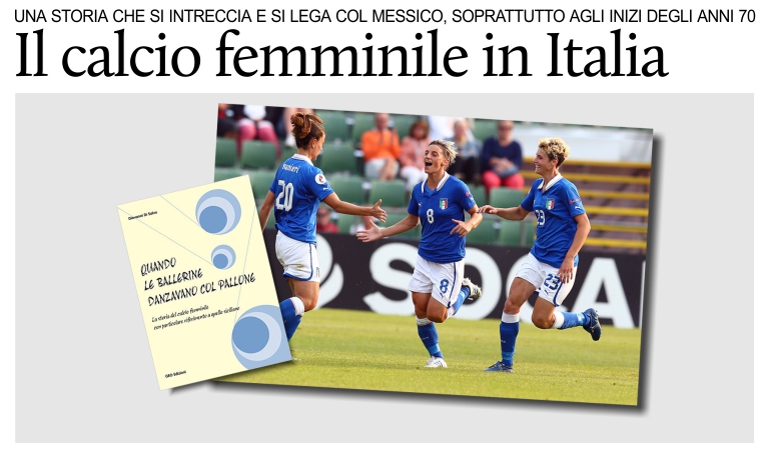 Il calcio femminile in Italia e in Messico, una storia intrecciata.