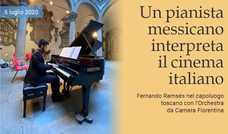 Un pianista messicano interpreta il cinema italiano