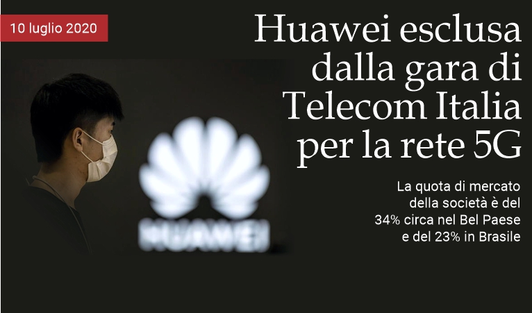 Huawei esclusa dalla gara di Tim per 5G