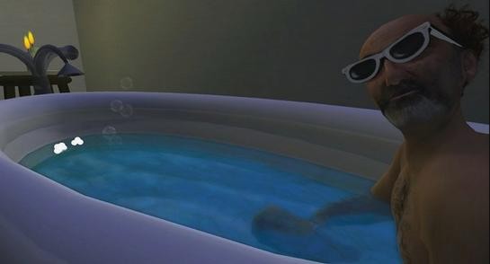 Alessandro Haber in versione avatar per «VolaVola» .