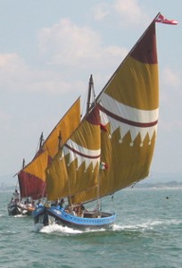 Barche storiche della Mariegola delle Romagne.