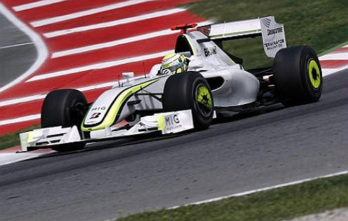 Montmelò, pole a Button Massa quarto, disastro Raikkonen.