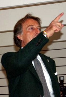 La Ferrari strigliata da Montezemolo.