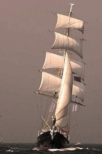 Nave Italia, il brigantino a vela pi grande del mondo.