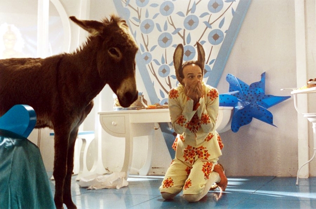 Roberto Benigni in una scena di Pinocchio.