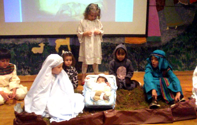 Il presepio della Dante di Città del Messico.