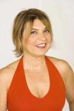 Syusy Blady, protagonista dello spot.