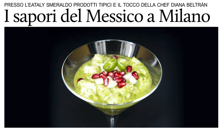 Fino al 4 ottobre i sapori del Messico a Milano.