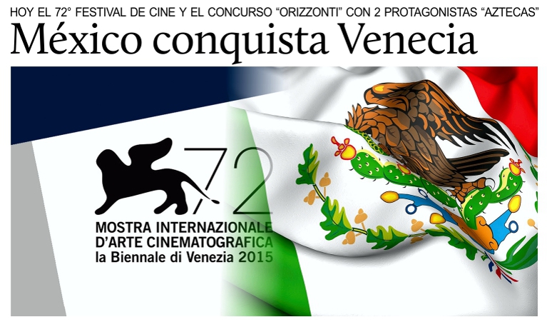 Mucho Mxico en Venecia para la apertura de la Muestra del Cine.