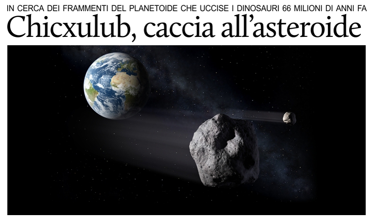 Messico, caccia all�asteroide che segn� la fine dei dinosauri.