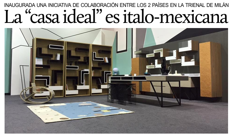 En la trienal de Mil�n, la �Casa Ideal� es italo-mexicana.