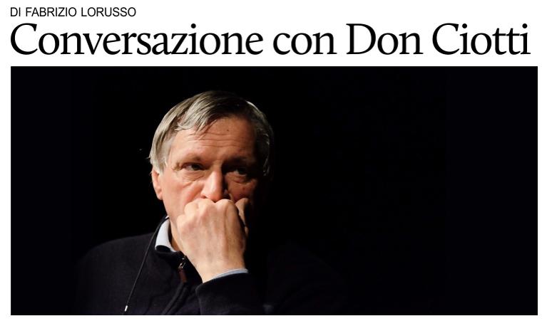 Conversazione con Don Ciotti in Messico. Di Fabrizio Lorusso.
