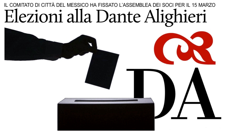 Citt� del Messico: il 15 marzo elezioni alla Dante Alighieri.