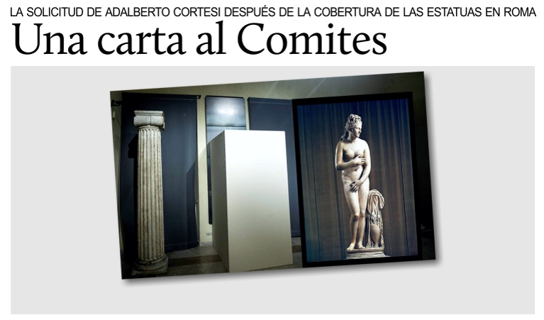 Carta abierta de Adalberto Cortesi a los miembros del Comites en M�xico.