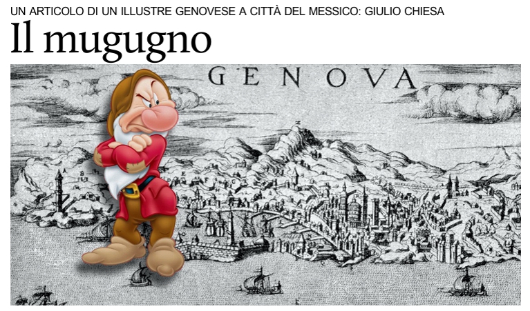 Il mugugno. Di Giulio Chiesa.