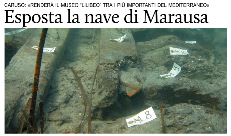 Esposta a Marsala la nave romana di Marausa, la pi� completa mai scoperta.