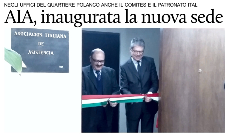 Inaugurata la nuova sede dell'Associazione Italiana di Assistenza a Citt� del Messico.