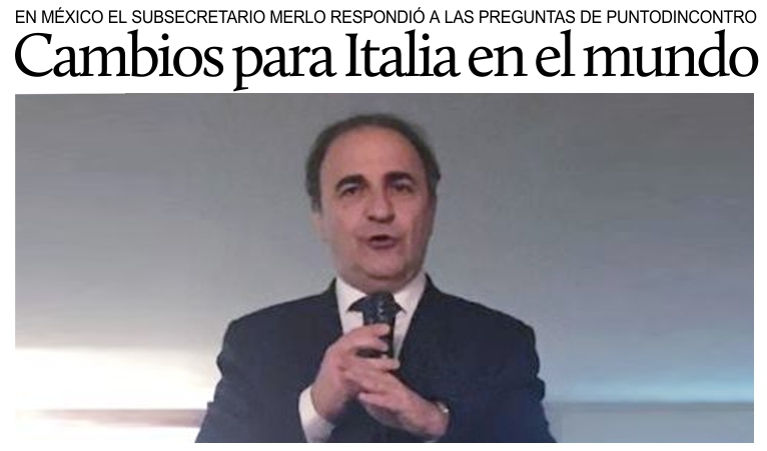 Merlo y las nuevas leyes para Italia en el mundo.