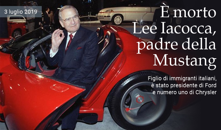 � morto Lee Iacocca, padre della Mustang.