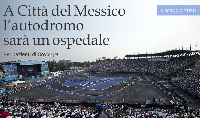 Citt� del Messico, l'autodomo sar� un ospedale