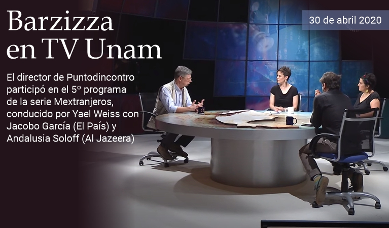 Barzizza en el 5� programa de Mextranjeros