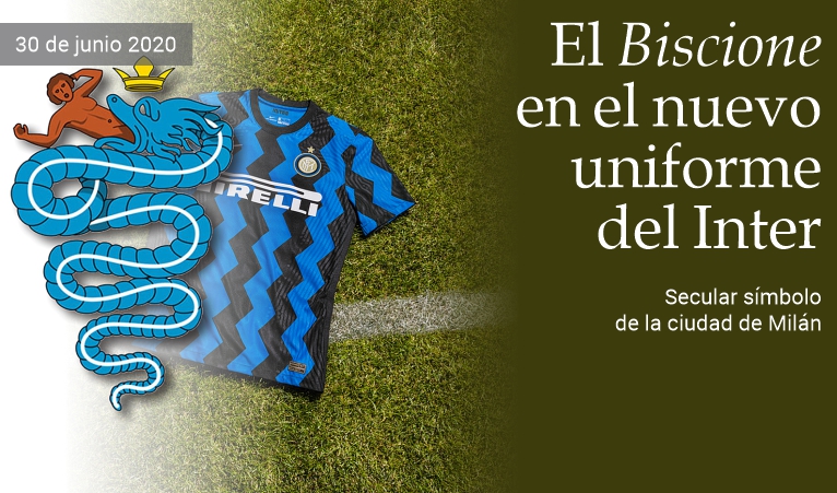 El �Biscione� en el nuevo uniforme del Inter