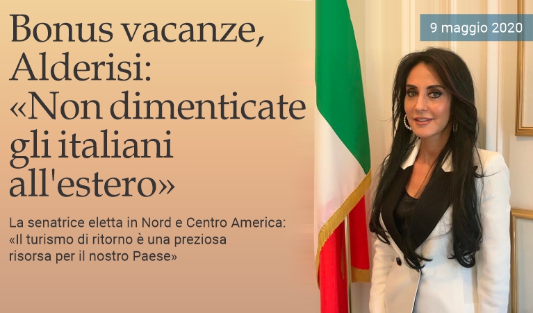Bonus vacanze, Alderisi: Non dimenticate gli italiani all'estero