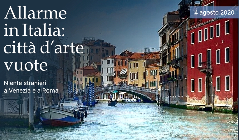 Allarme in Italia: citt d'arte vuote