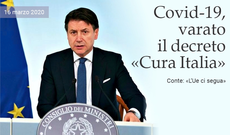 Covid-19, varato il decreto cura-Italia