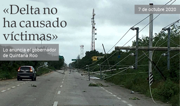 El huracn Delta no causa vctimas en Mxico