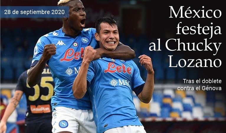 Mxico festeja al Chucky Lozano