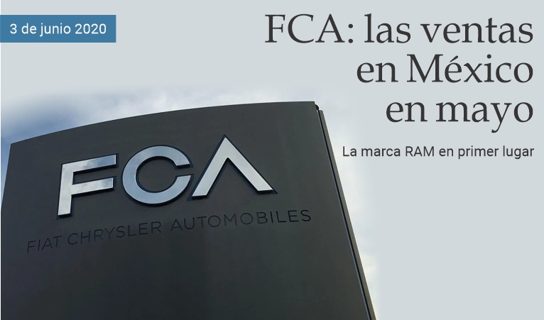 FCA: las ventas en M�xico en mayo de 2020