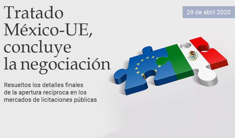 Tratado M�xico-UE, concluyen las negociaciones