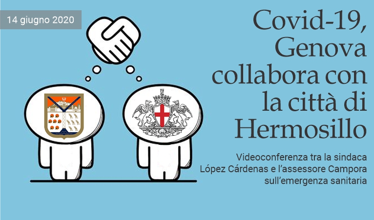 Covid-19, Genova collabora con la citt di Hermosillo