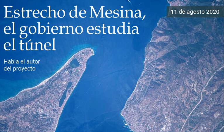 Estrecho de Mesina, el gobierno estudia el tnel