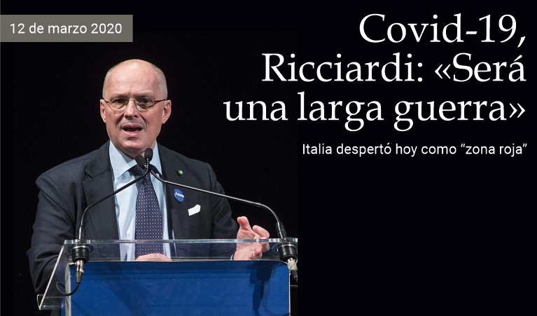 Ricciardi: �Ser� una larga guerra�