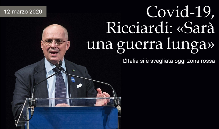 Ricciardi: �Sar� una guerra lunga�