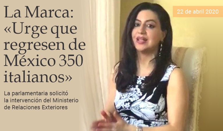 La Marca: �Urge que 350 italianos regresen de M�xico�