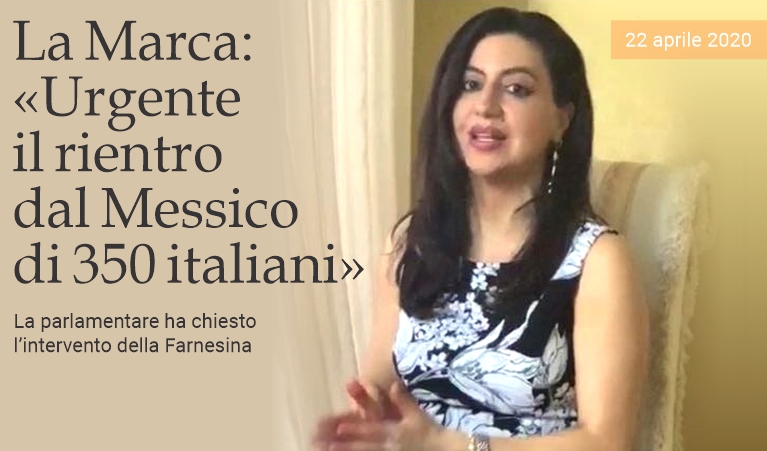 La Marca: �Urgente il rientro dal Messico di 350 italiani�