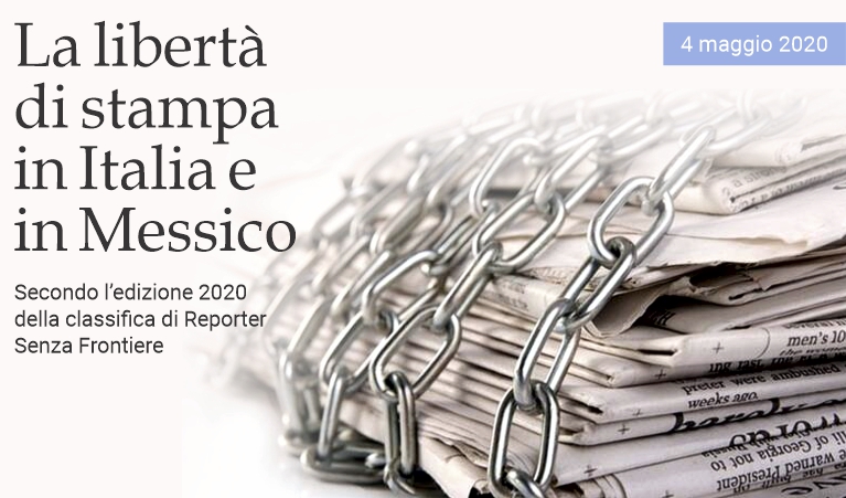 La libert di stampa in Italia e in Messico