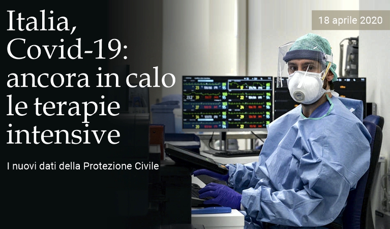 Italia, Covid-19: ancora in calo le terapie intensive