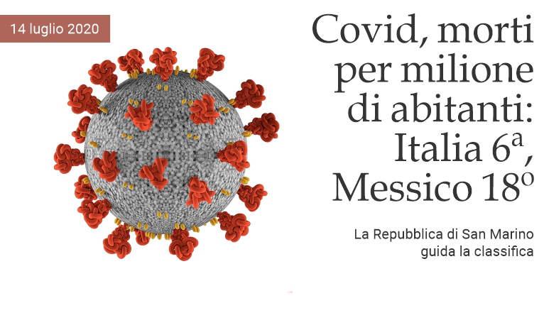 Covid, morti per milione di abitanti: Messico 18�