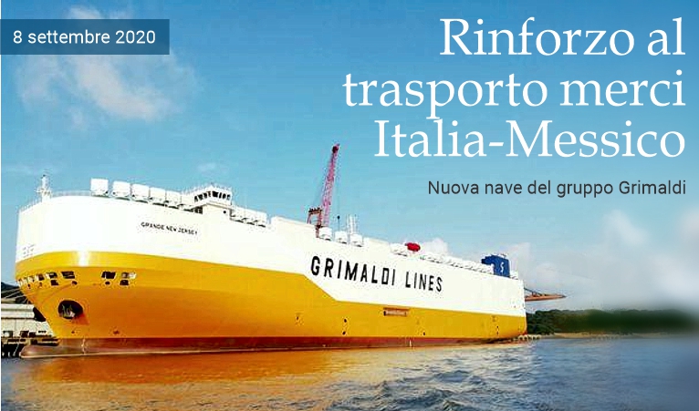 Rinforzo al trasporto merci Italia-Messico