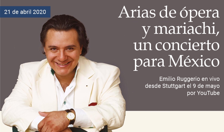 Arias de �pera y mariachi para M�xico