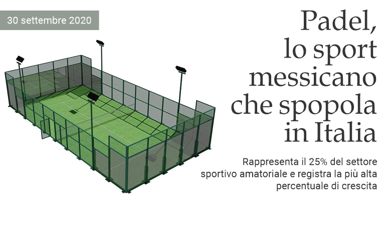 Padel, lo sport messicano che spopola in Italia