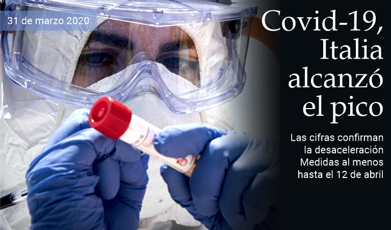 Covid-19: Italia alcanz� el pico