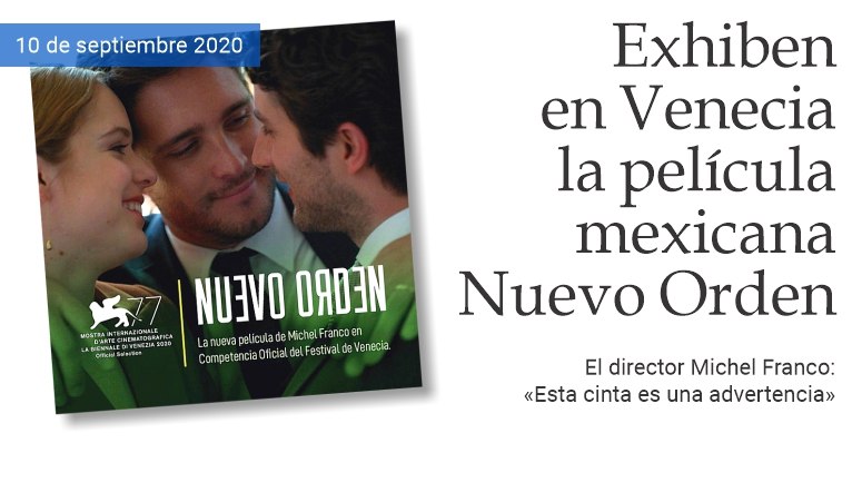 Exhiben en Venecia �Nuevo Orden�