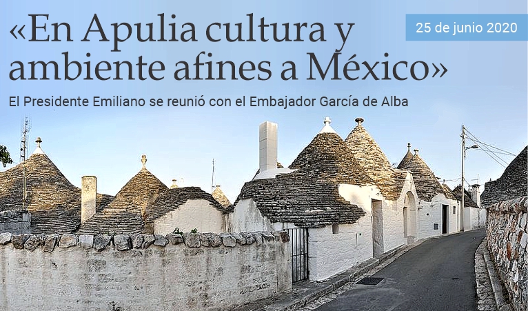 �En Apulia cultura y ambiente afines a M�xico�