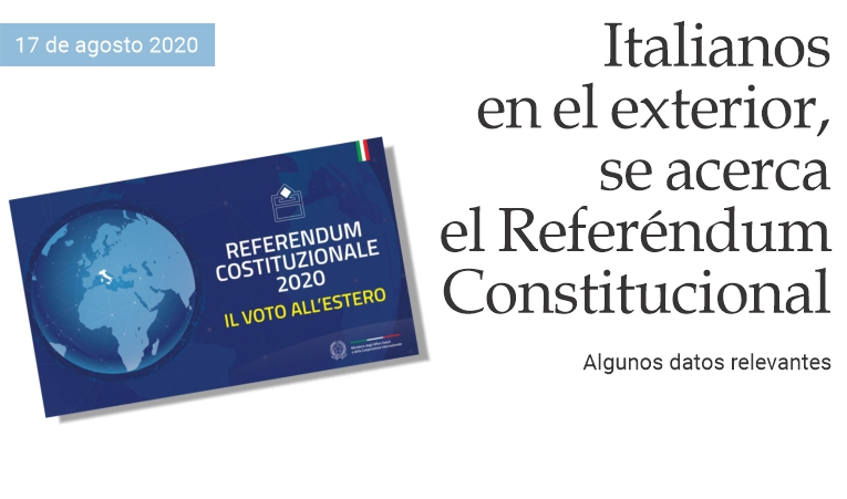 Se acerca el Referndum Constitucional 2020